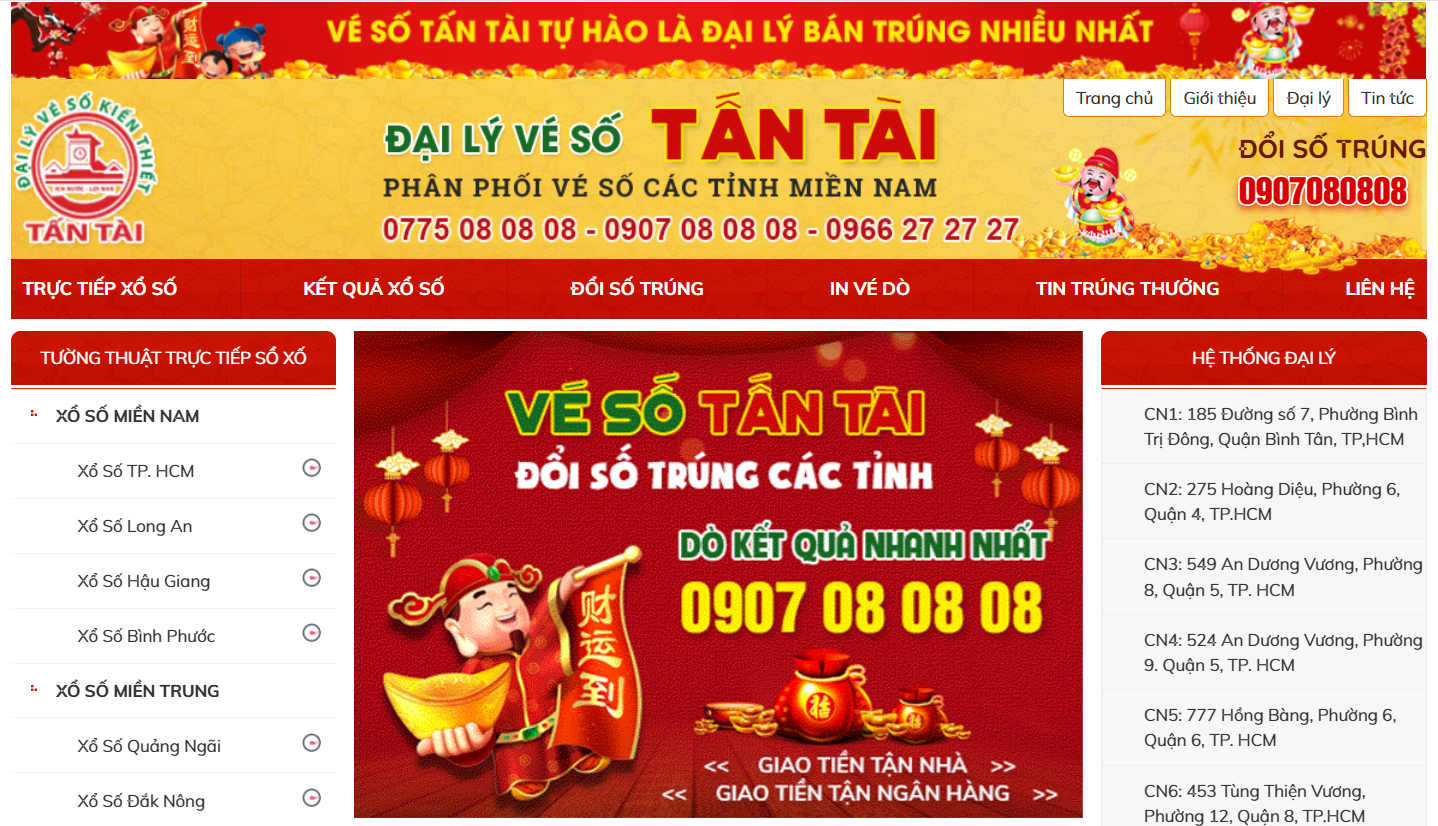 Đại Lý Vé Số Tấn Tài – Sự tin cậy và thành công của bạn tại TP Hồ Chí Minh